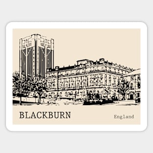Blackburn England Sticker